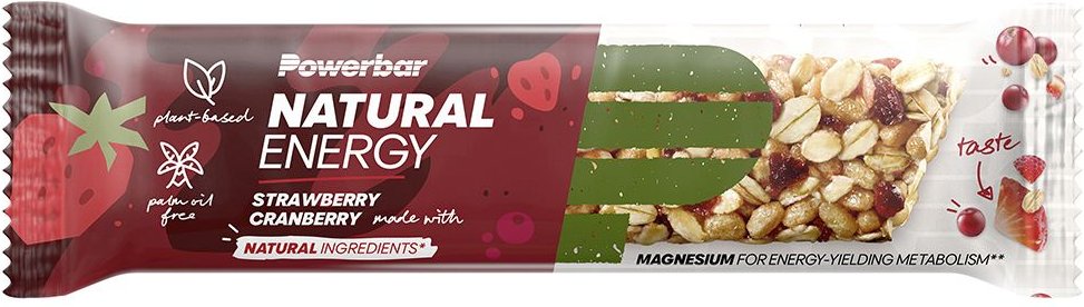 Powerbar Natural Energy Cereal, Cranberry-Erdbeere, Riegel 6x40 g