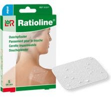Ratioline aqua Duschpflaster 5x7 cm 5 St Pflaster