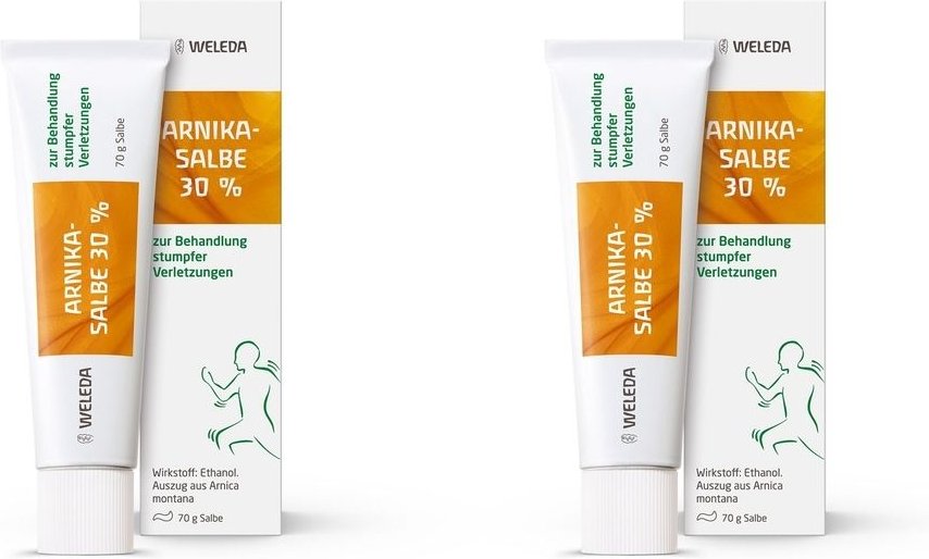 Weleda Arnika Salbe 30% x2 2x70 g