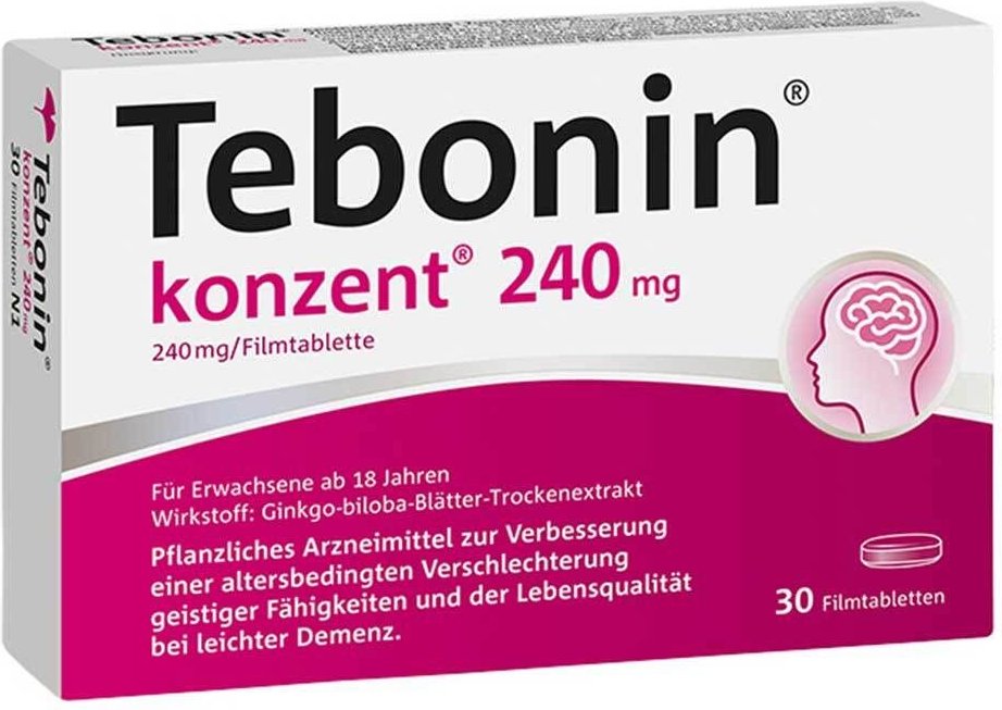 Thumbnail - Tebonin konzent 240 mg Filmtabletten