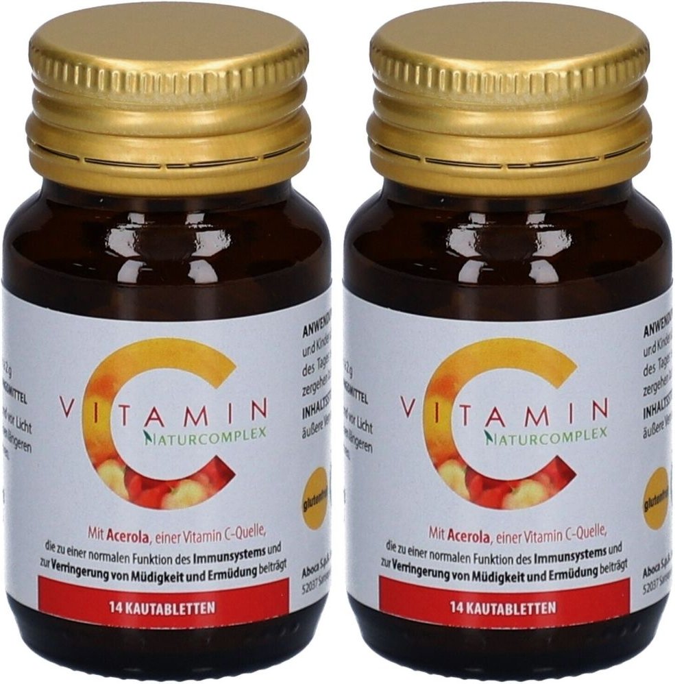 Vitamin C Naturcomplex Kautabletten 2x 2x14 St