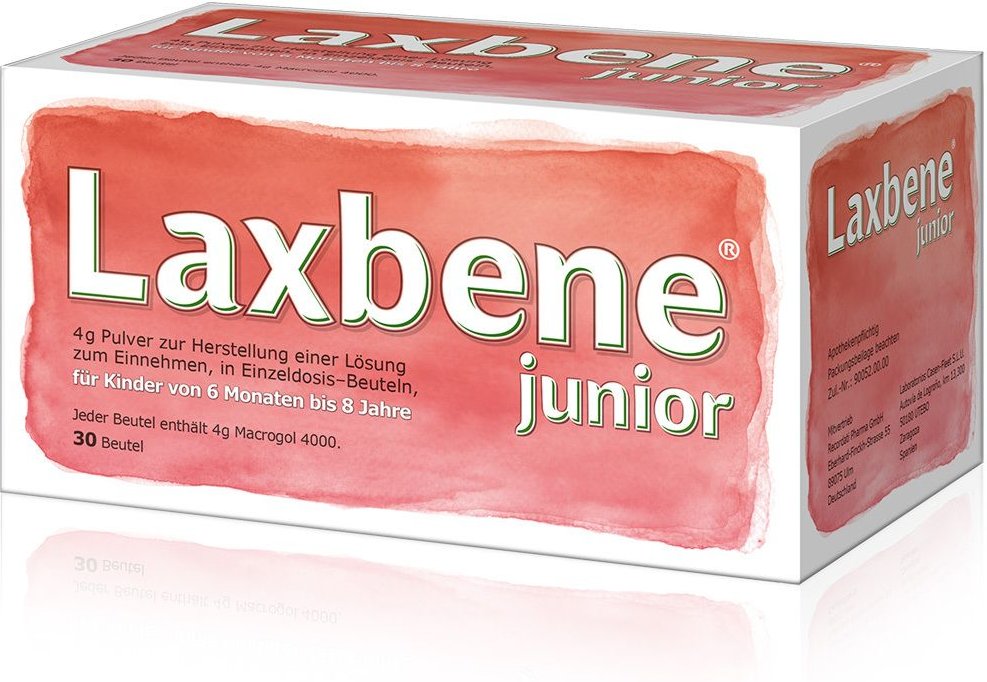 Thumbnail - Laxbene junior 50x4 g Pulver für Kinder von 6 Monaten - 8 Jahre