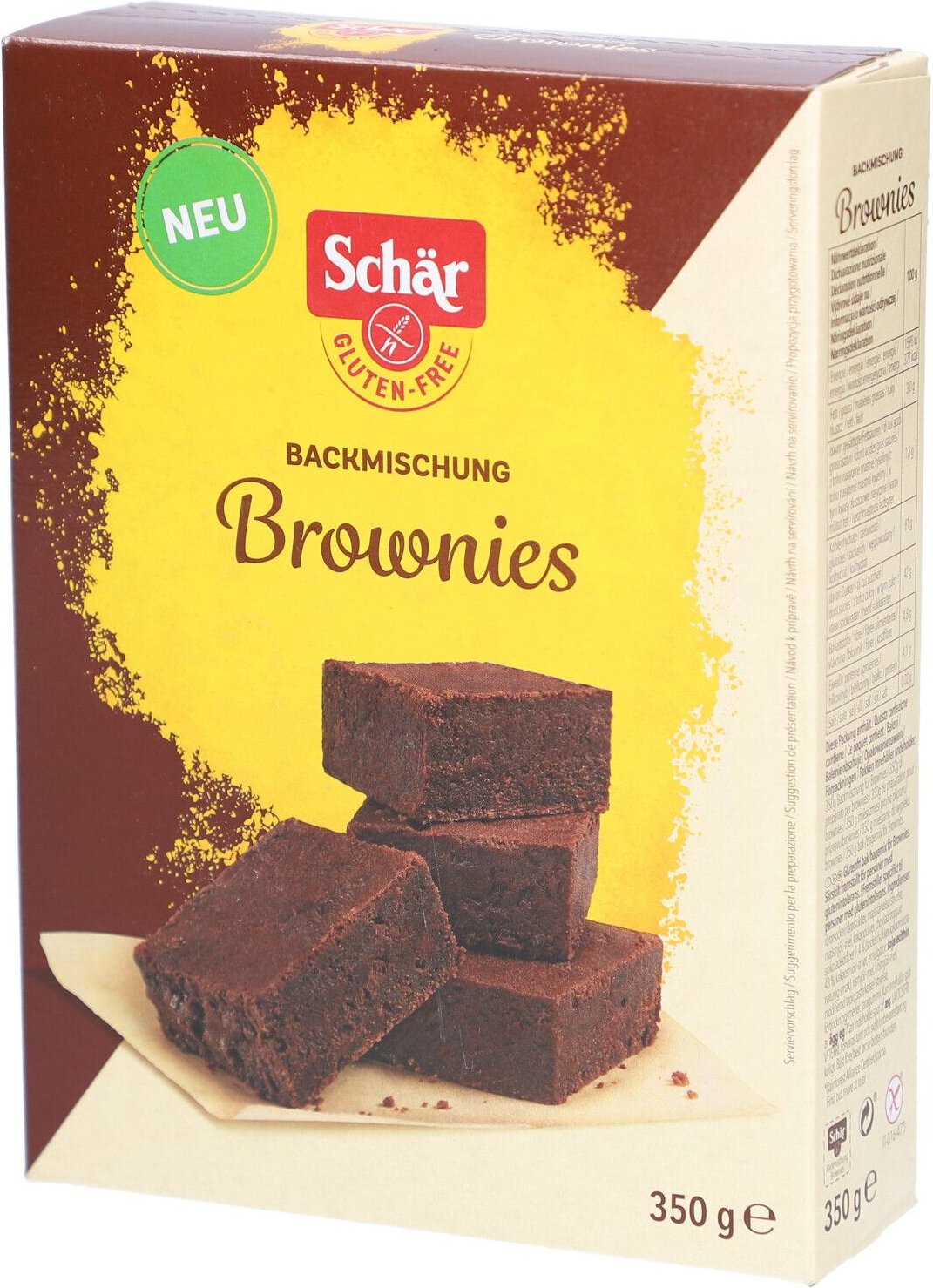 Schär Backmischung Brownies glutenfrei 350 g