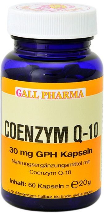 Coenzym Q10 30 mg GPH Kapseln 60 St
