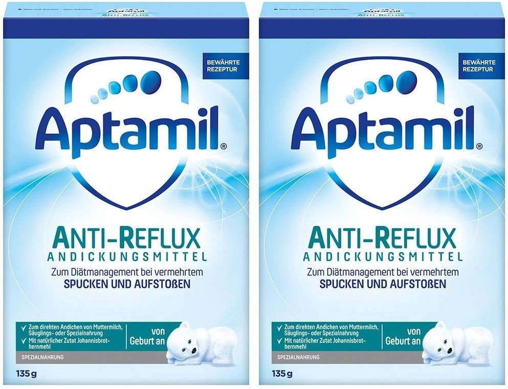 2x Aptamil Anti-Reflux Andickungsmittel Pulver 2x135 g