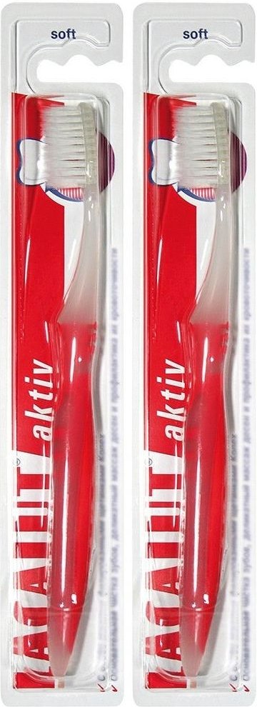 Lacalut Aktiv Zahnbuerste x2 2x1 St Zahnbürste