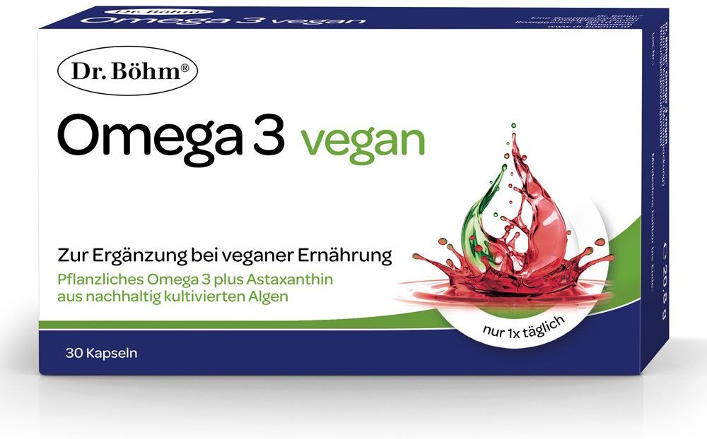 Dr.boehm Omega 3 KPS Vegan 30 St Kapseln