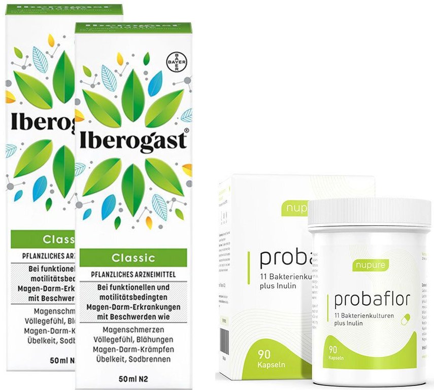 Thumbnail - Doppelpack Iberogast Classic und nupure probaflor 1 St Set
