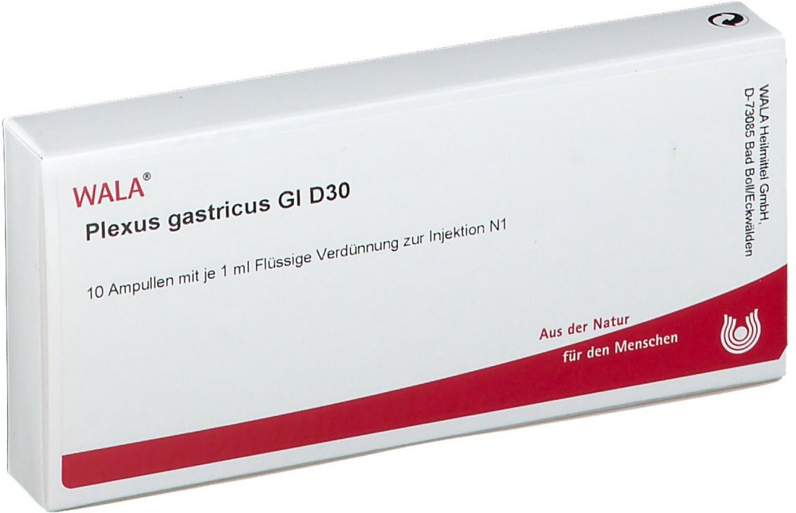 Plexus Gastricus GL D 30 Ampullen 10x1 ml