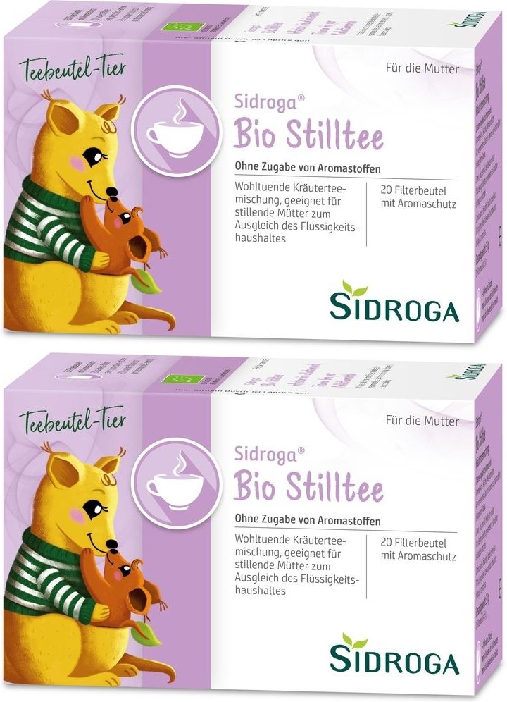 Thumbnail - 2x Sidroga Bio Stilltee Filterbeutel 2x20x1,5 g Tee