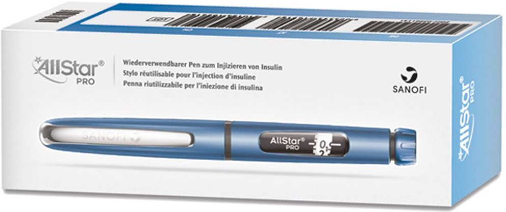 Allstar Pro Injektionsgerät blau 1 St Stifte