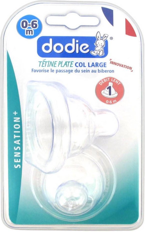 Dodie Zuigspeen Sensation Breed 1 Gat 0-6Maanden 2 St Sauger