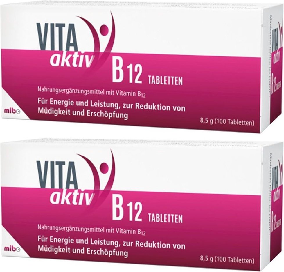 Vita Aktiv B12 Tabletten 2x 2x100 St