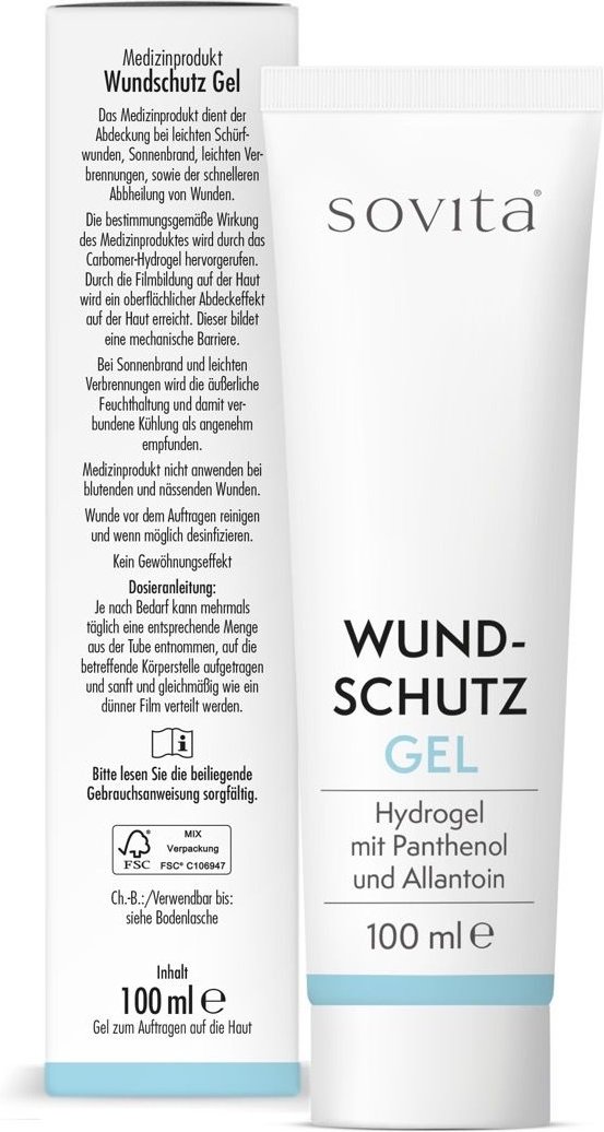 Sovita Wundschutz Gel 100 ml