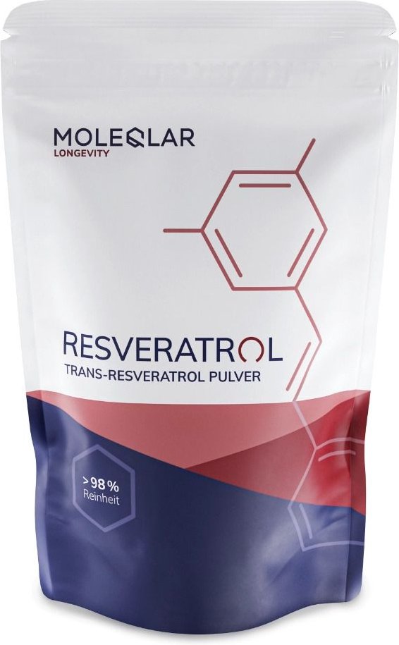 Moleqlar Resveratrol Trans-Resveratrol Pulver