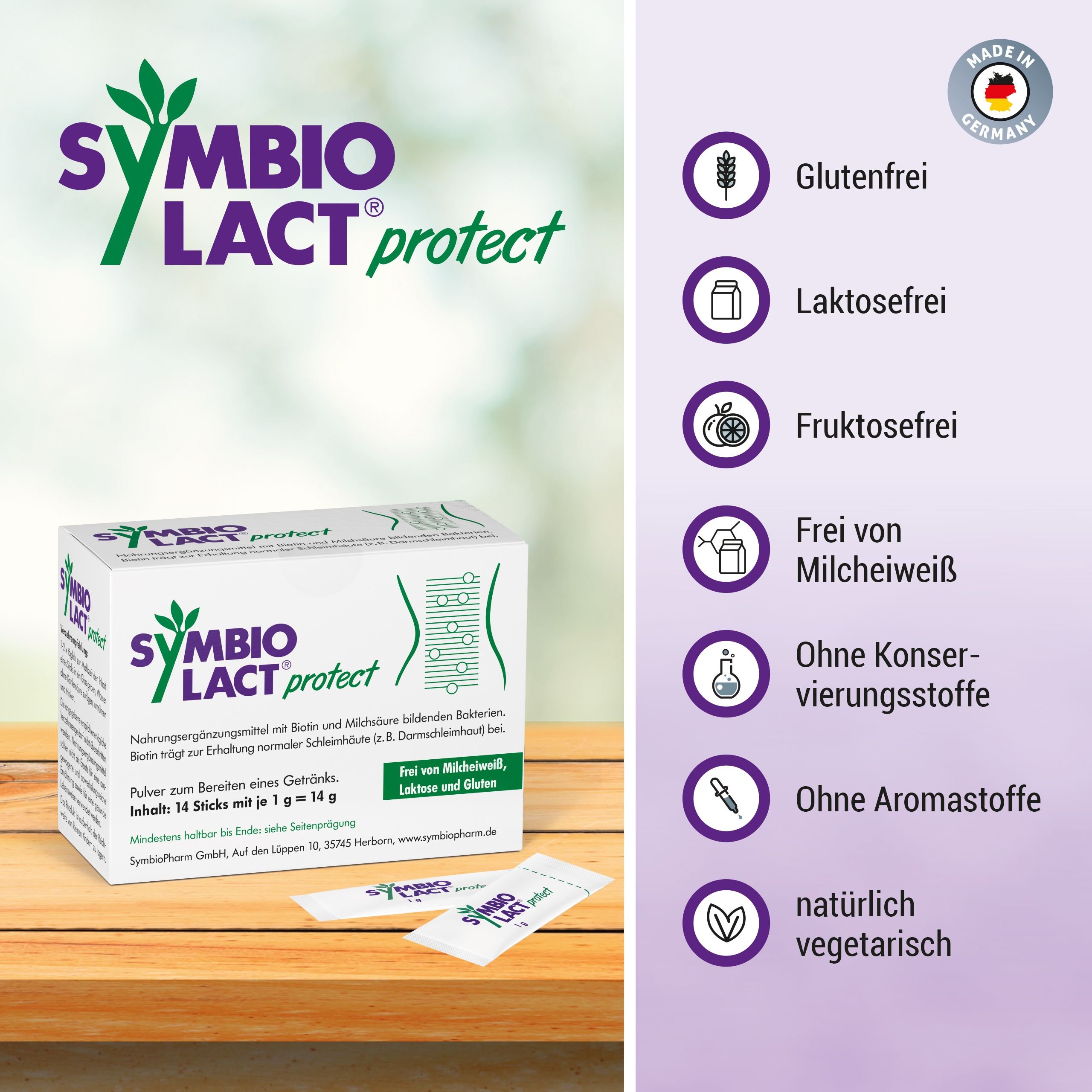 Thumbnail - Symbiolact protect Pulver Sticks