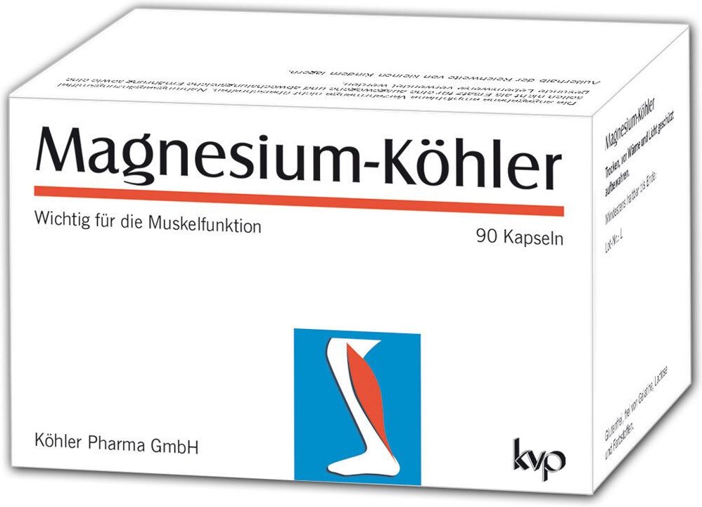 Magnesium Köhler Kapseln 1x90 St