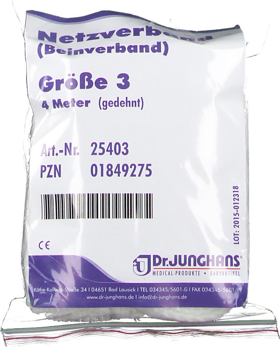 Netzverband Gr.3 25 m Bein 1 St Verband