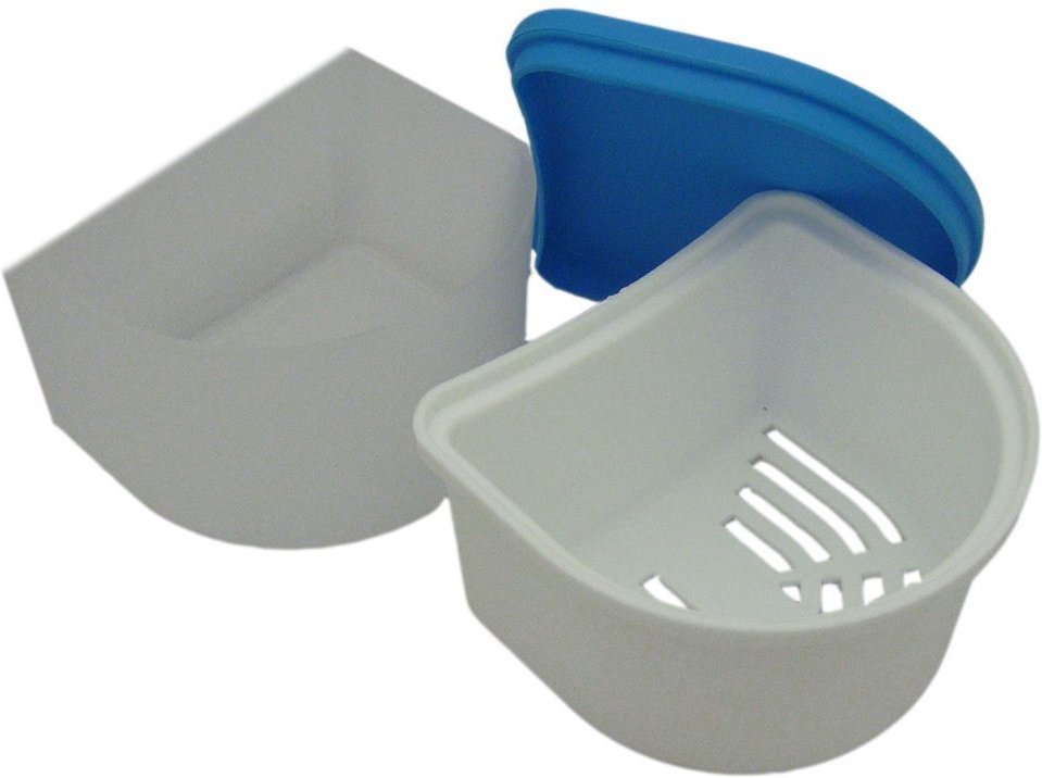 Prothesenbox Hygiene m.Einsatzkorb 1 St Box