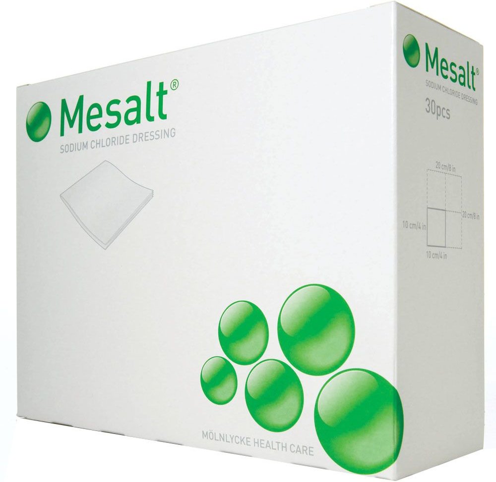 Mesalt Kompressen 10x10 cm 30 St