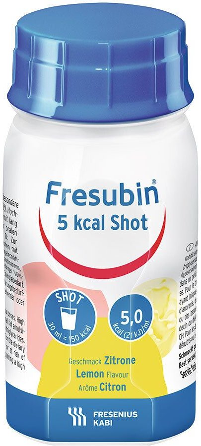 Fresubin 5 kcal Shot Lemon Lösung 24x120 ml