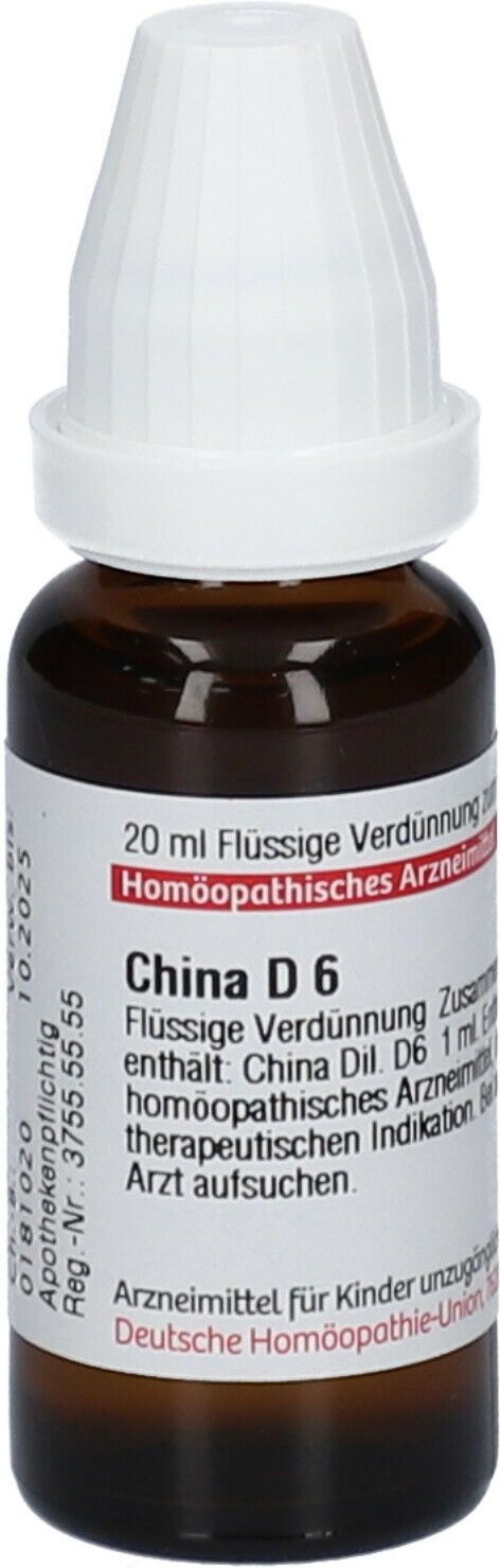 China D 6 Dilution 20 ml
