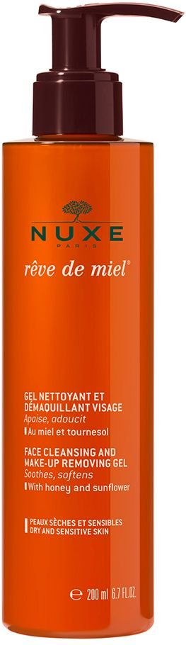 Nuxe Reve de Miel Gel Nettoyant et Demaquillant 200 ml