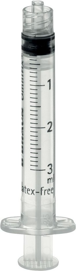 Omnifix Solo Spr.3 ml Luer Lock latexfrei 100x3 Spritzen