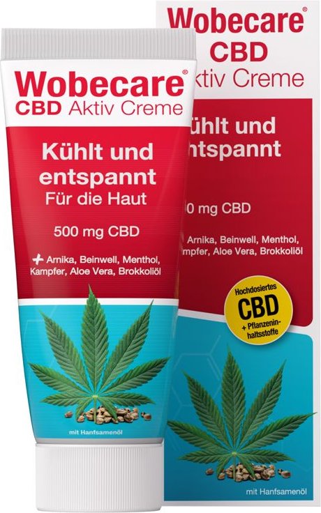 Wobecare CBD Aktiv Creme 100 ml