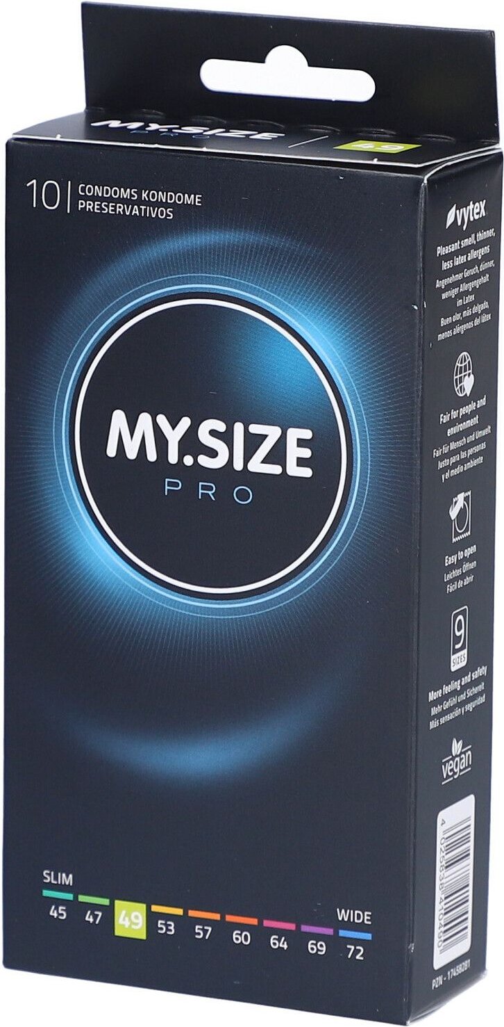 MY.SIZE PRO, 49 mm, 10 Stk.