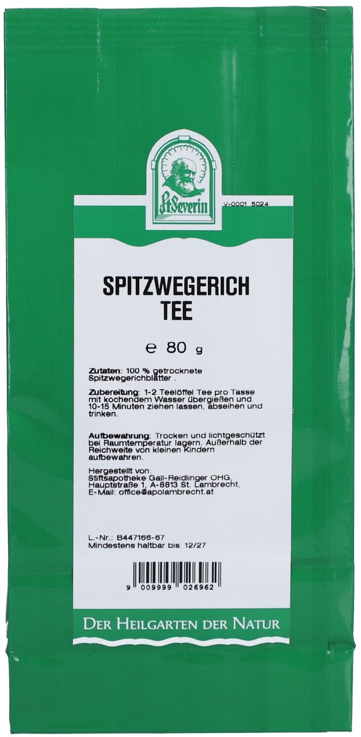 Thumbnail - Spitzwegerich TEE 80 g Tee