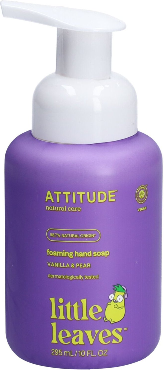 Attitude Little Leaves Schuimende Handzeep Vanille & Peer 295 ml Seife