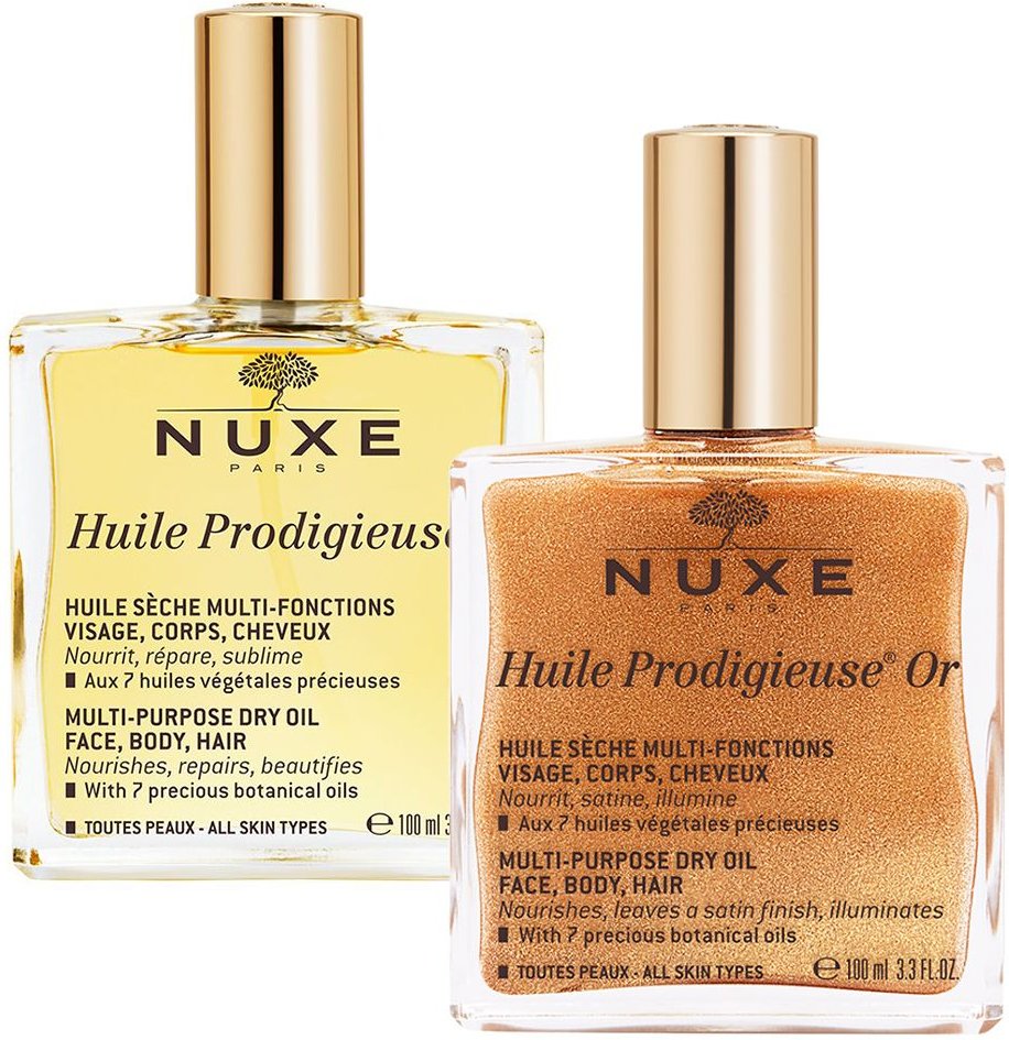 Nuxe Huile Prodigieuse NF + Or 2x100 ml Öl
