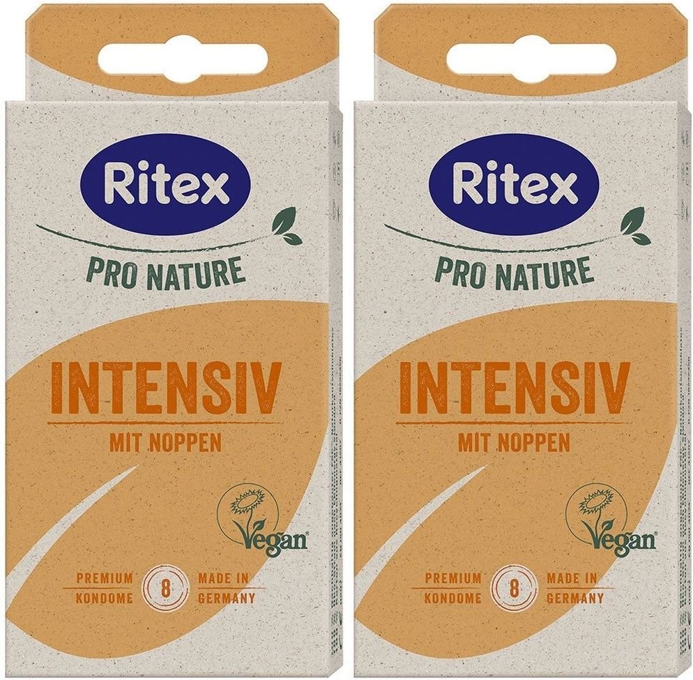Ritex PRO Nature Intensiv vegan Kondome 2x 2x8 St