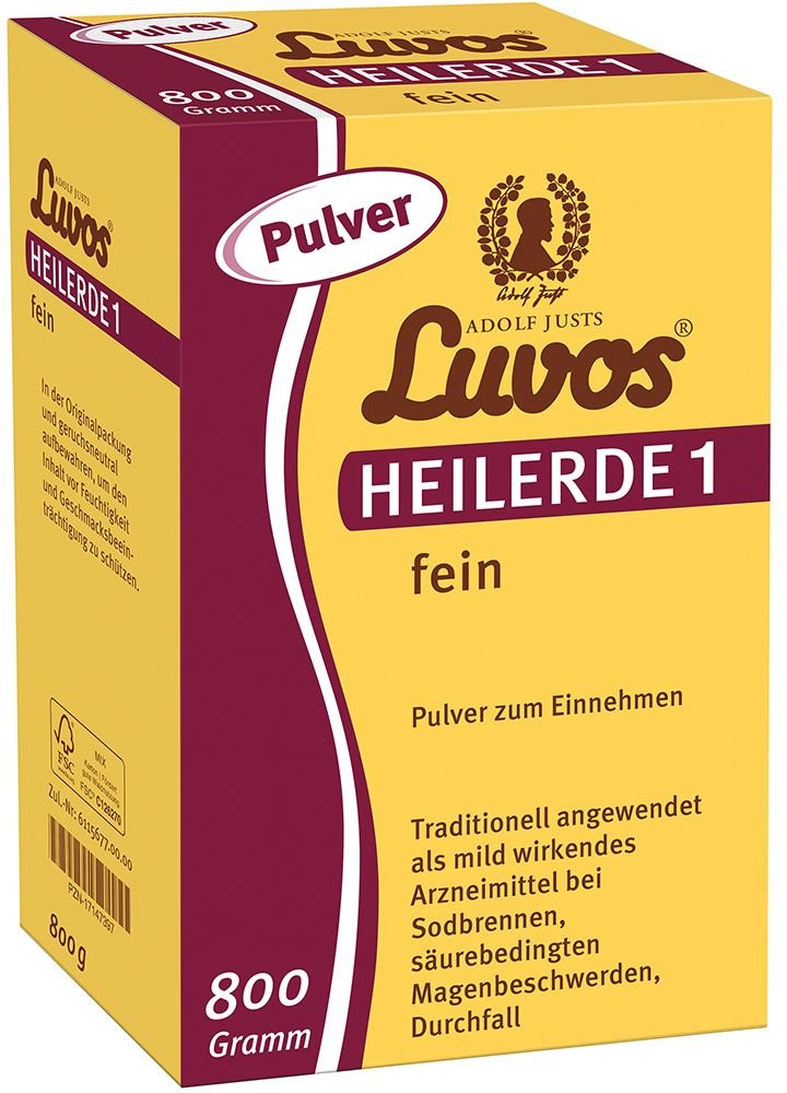 Luvos Heilerde 1 fein 800 g Pulver