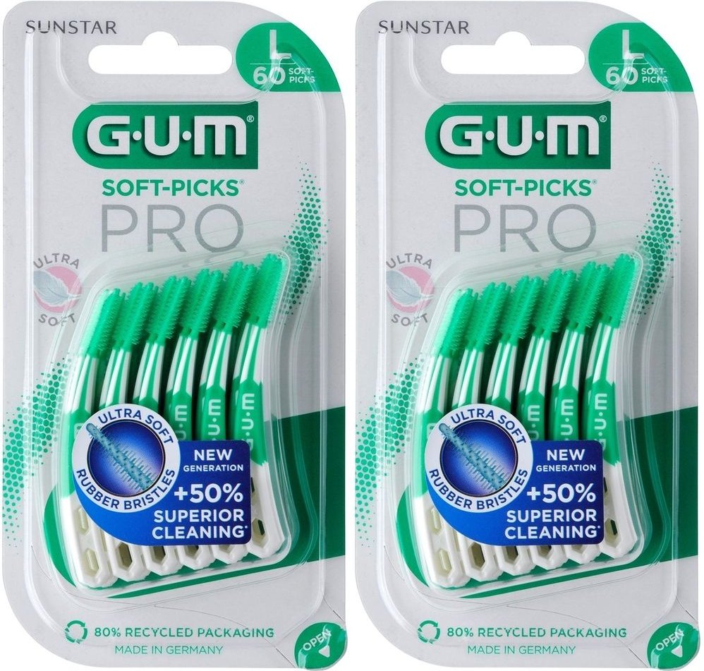 GUM Soft-Picks PRO large 2x 2x60 St Zahnbürste