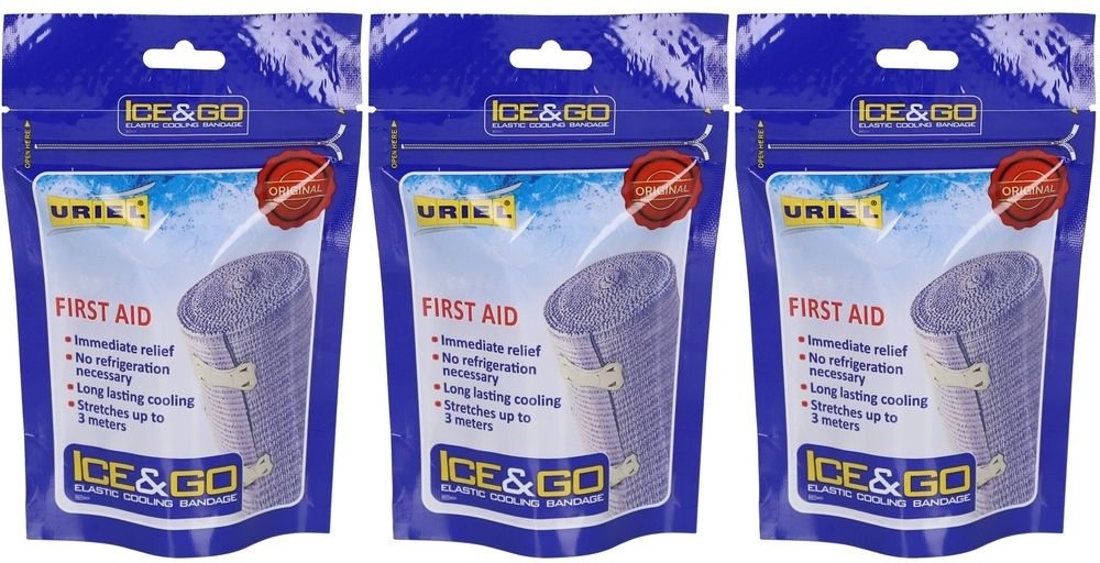 ICE & GO kühlende elastische Bandage 3x 3x1 St Bandage(s)
