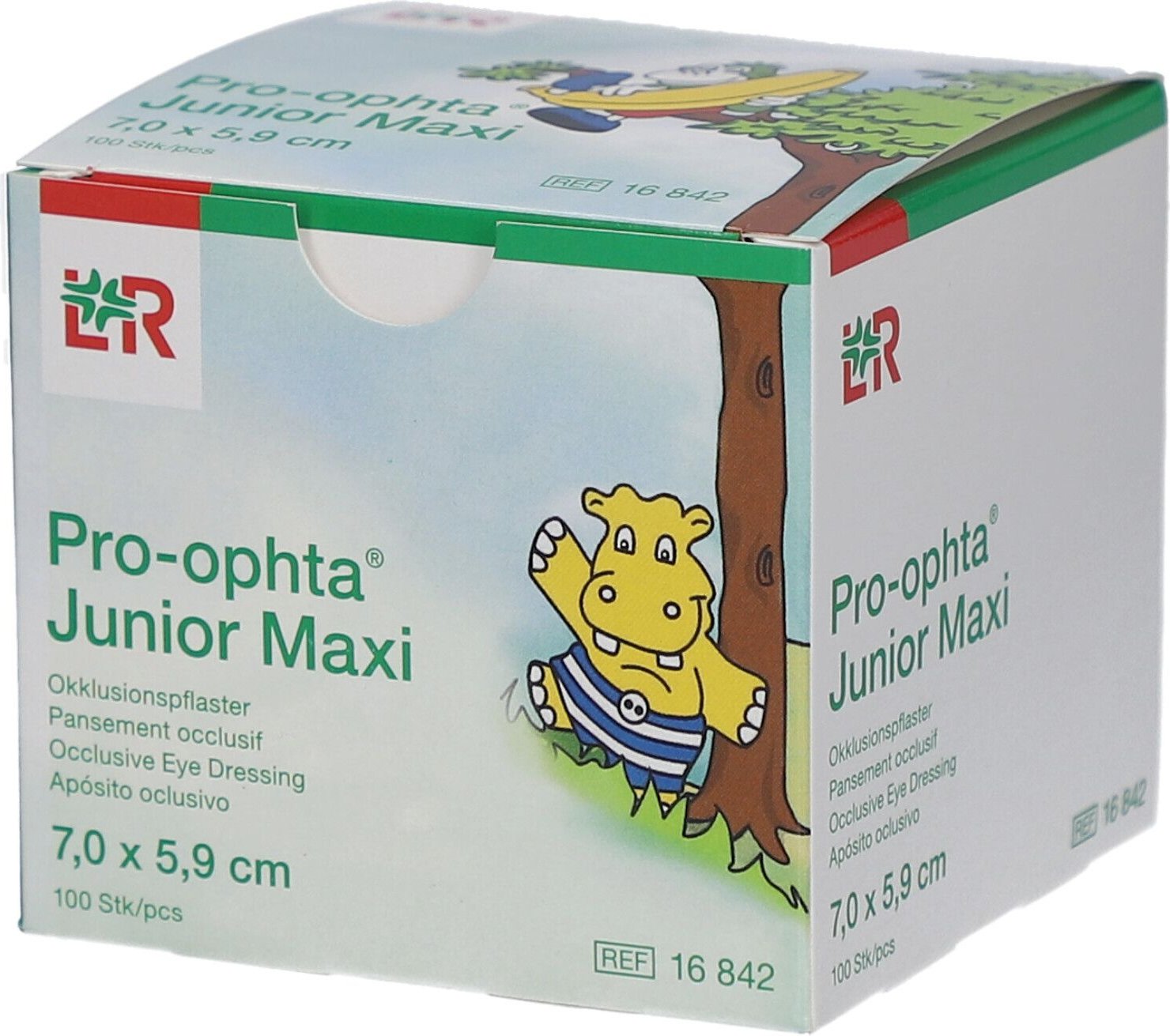 Thumbnail - Pro-Ophta Junior maxi Okklusionspflaster 100 St Pflaster