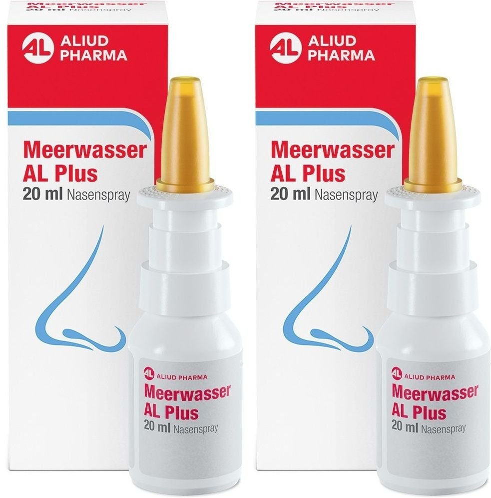 Meerwasser AL Plus Nasenspray 2x 2x20 ml