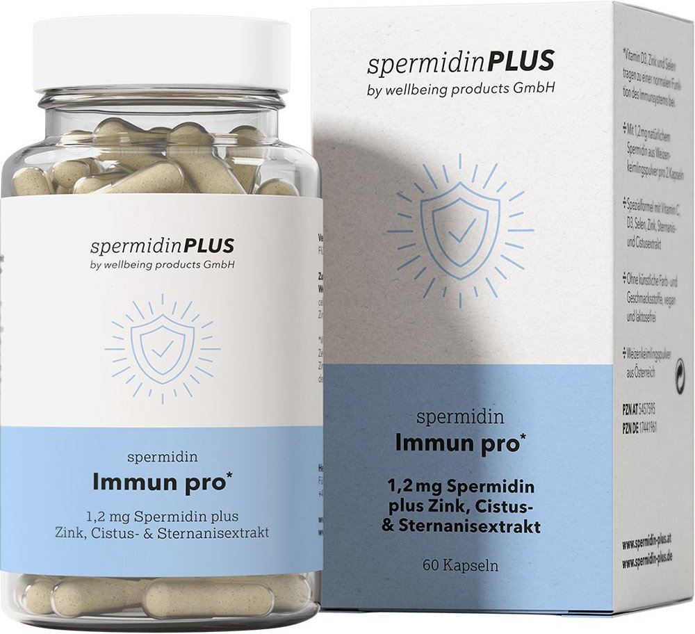 Thumbnail - Spermidinplus Immun pro Spermidin Kapseln 60 St