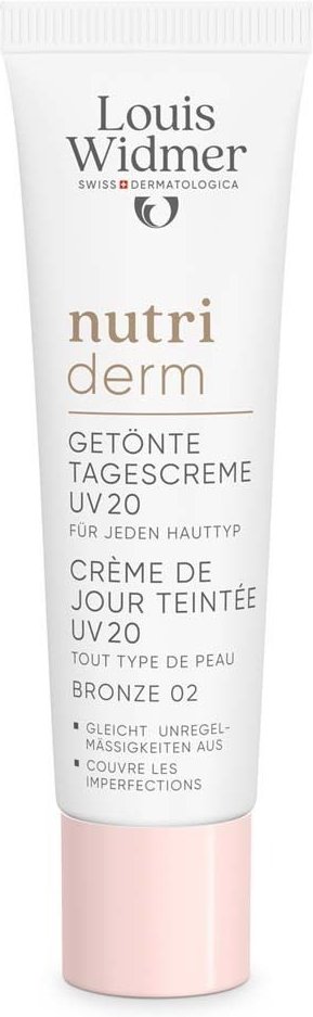 Widmer nutriderm getönte Tagescr.UV 20 bron.02 l.P 30 ml Creme