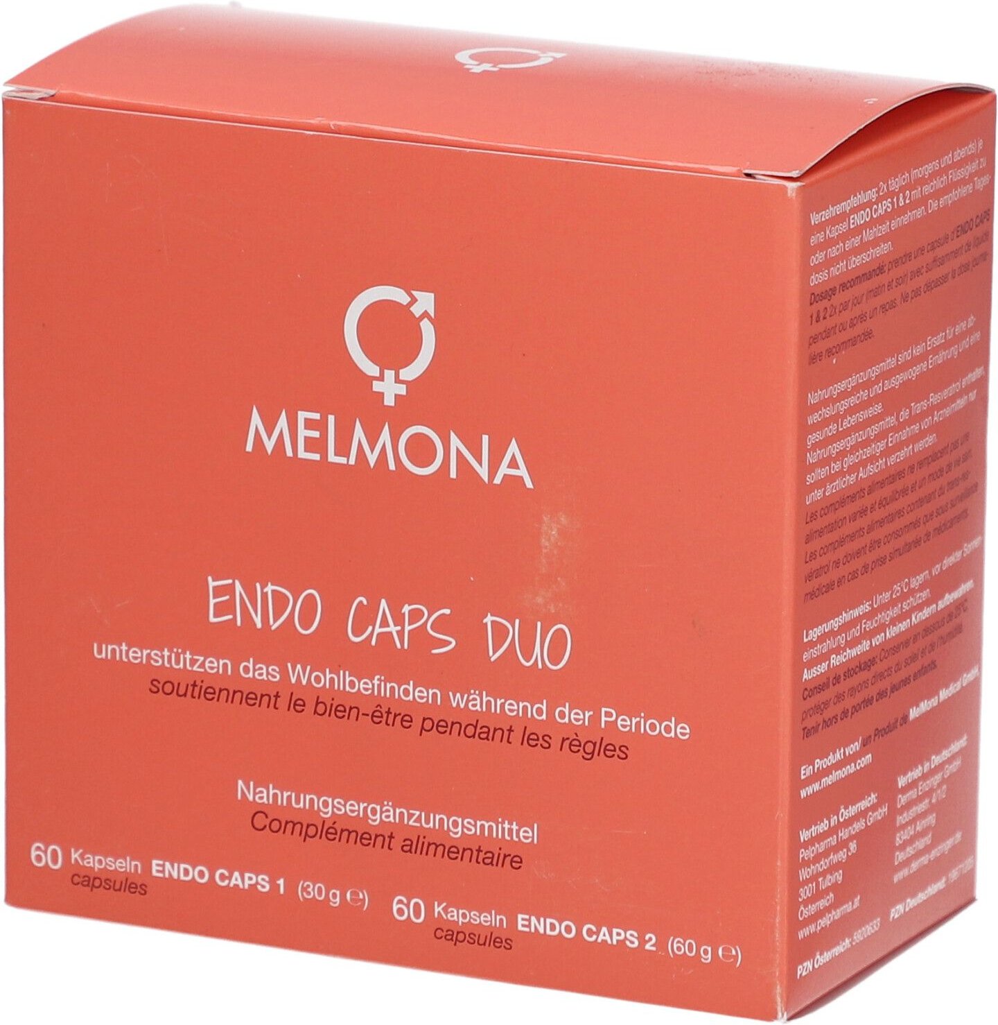 Melmona Endo Caps Duo Kapseln 2x60 St