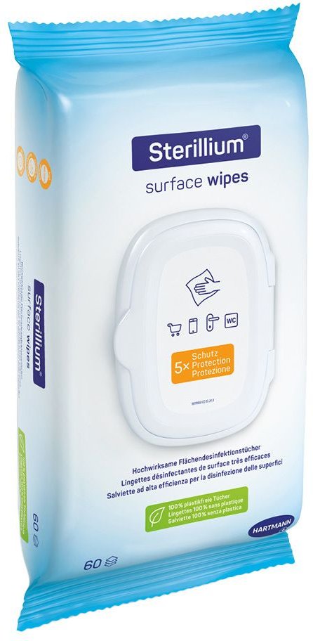 Sterillium surface wipes Oberflächendesinfektion 60 St Tücher