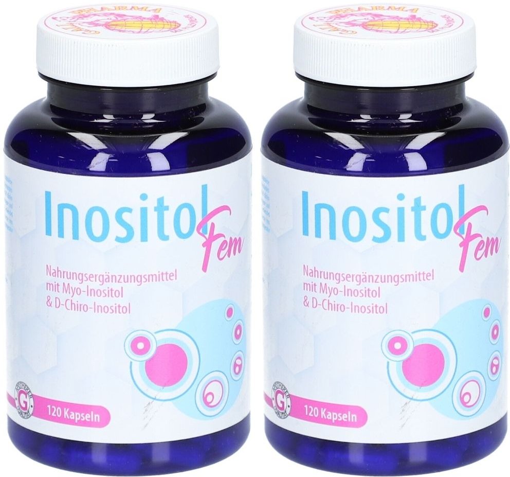 Inositol FEM Kapseln 2x 2x120 St