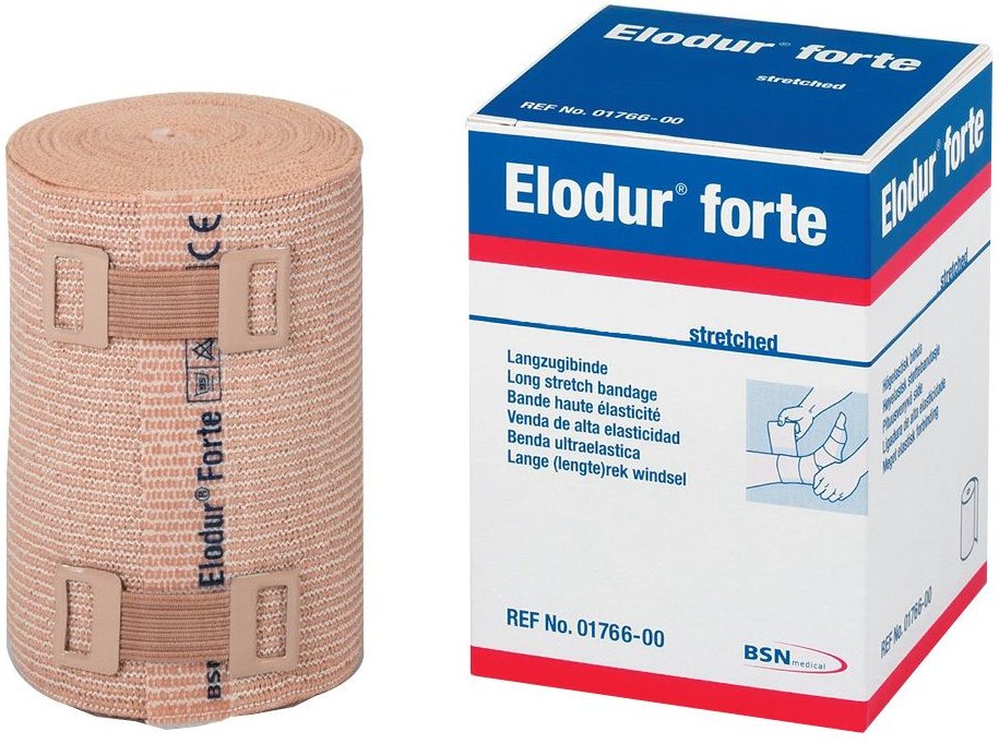 Elodur kräftig Kompr.Binde 10 cmx7 m 1 St Binden