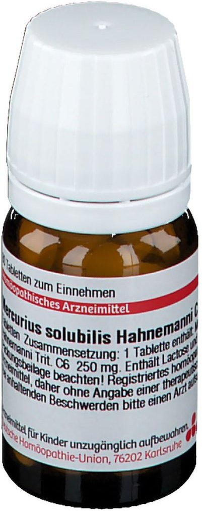 Thumbnail - Mercurius Solubilis Hahnemanni C 6 Tabletten 80 St