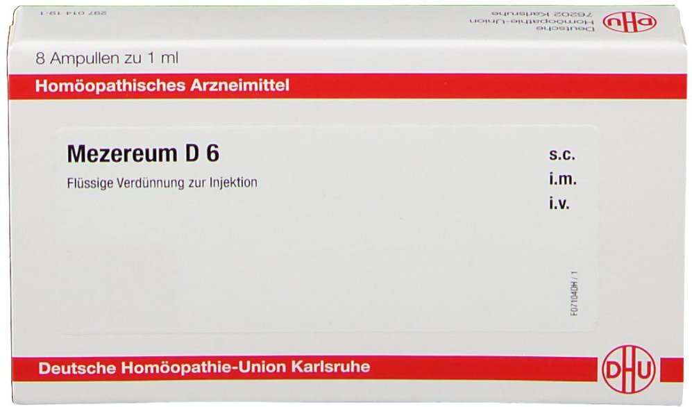 Mezereum D 6 Ampullen 8x1 ml