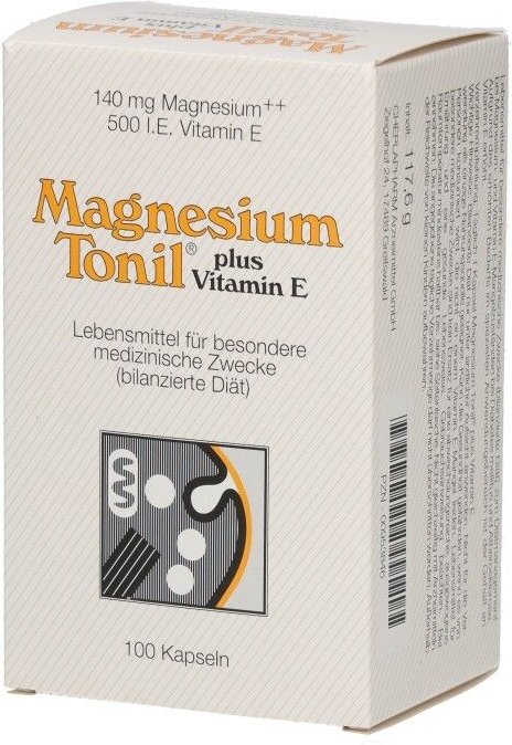 Magnesium Tonil plus Vitamin E Kapseln 100 St