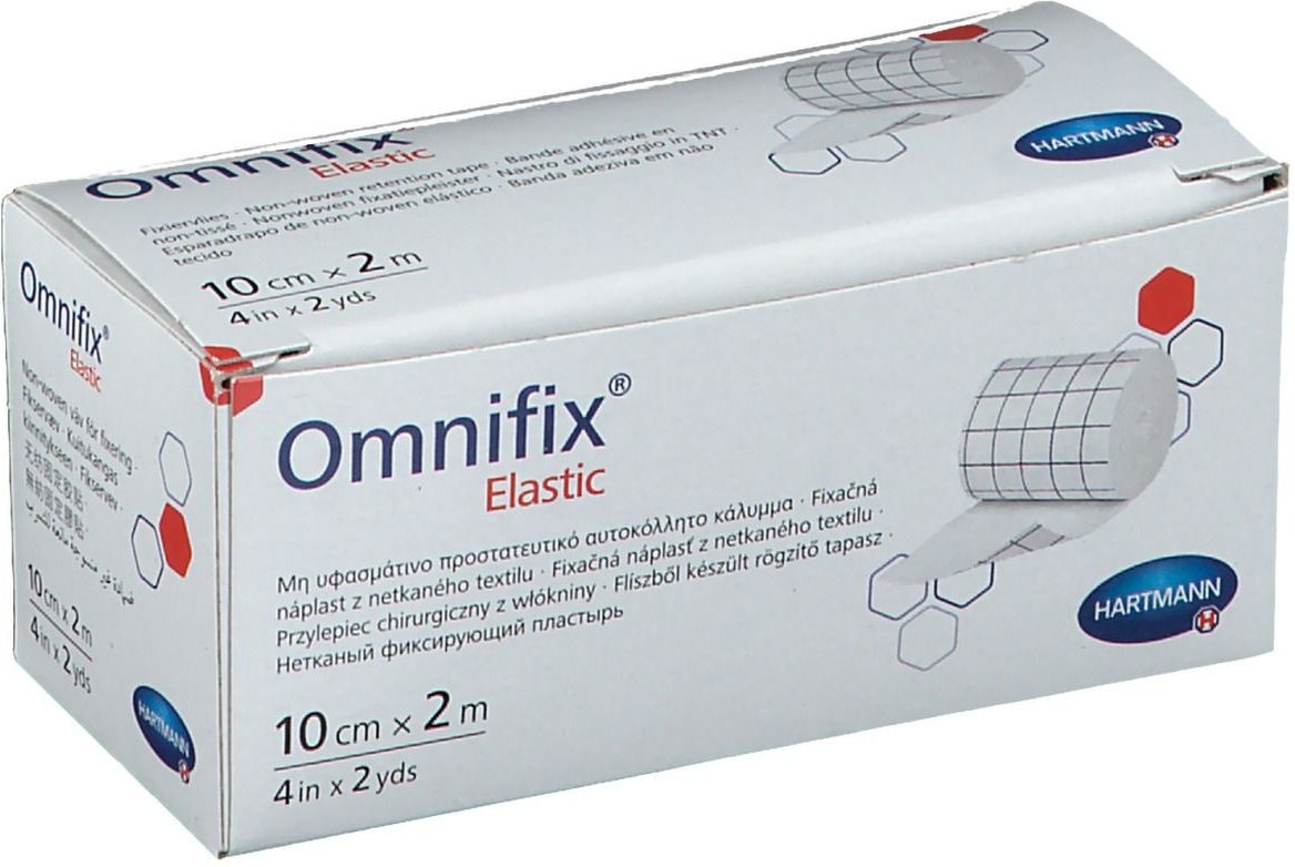 Omnifix elastic 10 cmx2 m Rolle 1 St Pflaster