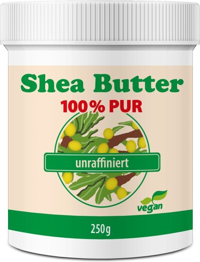 Sheabutter unraffiniert 100% pur 250 g Creme